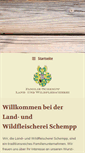 Mobile Screenshot of fleischerei-schempp.de